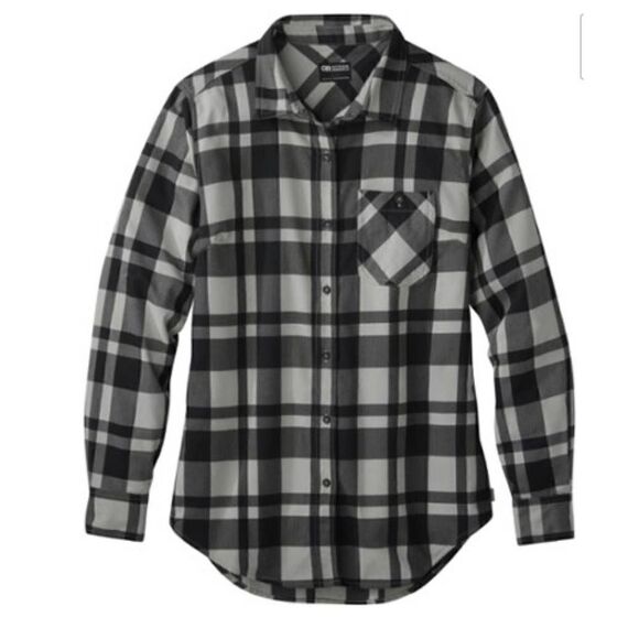 Outdoor Research Kulshan Plaid Flannel Tunic Shirt NWT Size Medium - Picture 3 of 10
